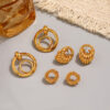 Wholesale Round Hoop Earrings Wholesale In Stock