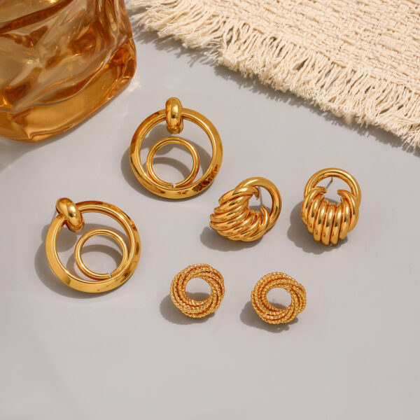 Wholesale Round Hoop Earrings Wholesale In Stock