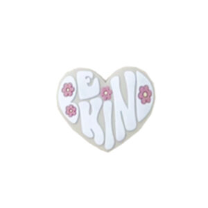 Heart peach blossom beads