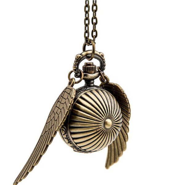 Wholesale Flip up round ball with large wings pocket watch OLY Exclusive