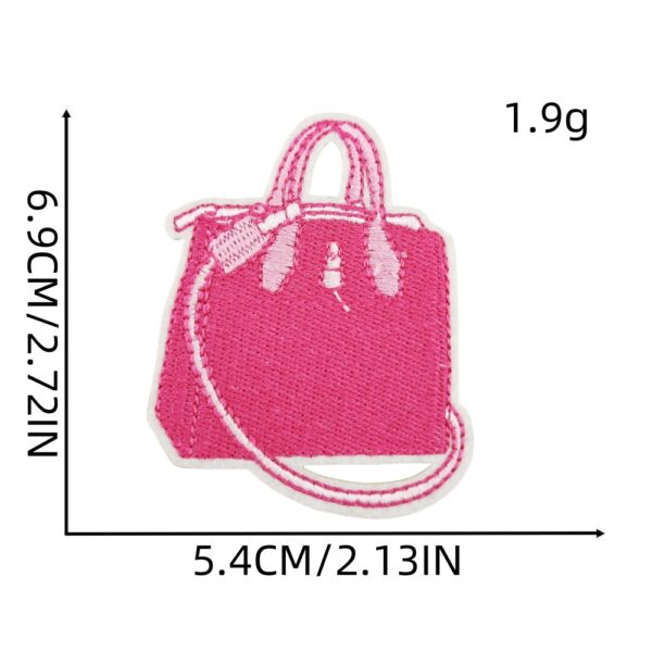 O1CN01OknfT11dFOs5vvB2y_2218002733706-0-cib Wholesale Cartoon Pink Bow Embroider Cloth Patch