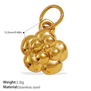 Pj898g gold pendant
