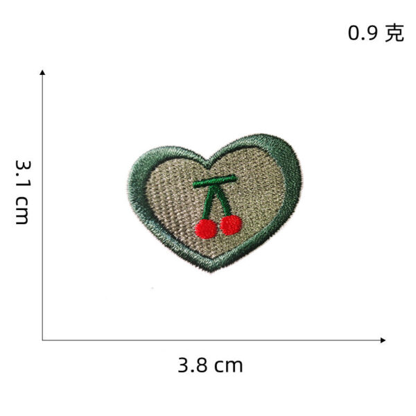 Wholesale Cartoon Heart Fabric Patch