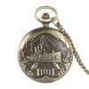 Wholesale Bronze relief cruise ship pocket watch