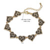 Wholesale Leopard Pattern Star-Shaped Love Bracelet