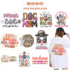 Wholesale painting factory for dog mother painting stickers T-shirt thermal transfer painting stickers st