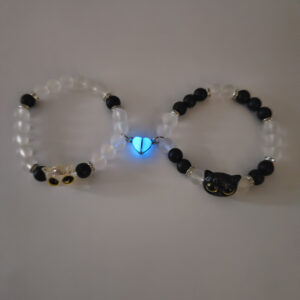 Yellow-eyed cat#Style 1 (luminous style) (one pair)