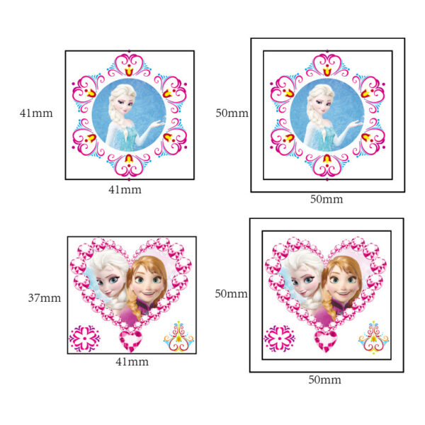 Wholesale 5X5Cm Tattoo Stickers Cartoon Water Transfer OLY Exclusive