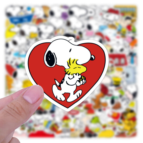 Wholesale 100 Cute Cartoon Snoopy Waterproof Vinyl Stickers OLY Exclusive