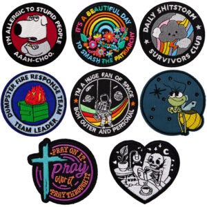 Wholesale Quotations Embroidered Cloth Stickers Animation Patch Clothing OLY Exclusive