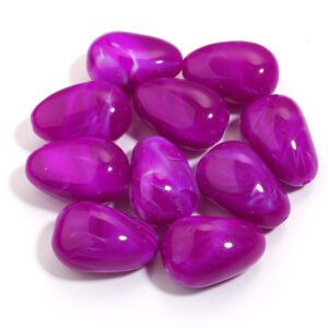 Purple red / Size: 29*20mm aperture 3mm