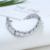 Wholesale Geometric multi-element rhinestone set bracelet