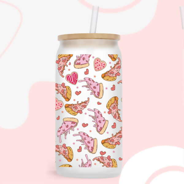 Wholesale Uv Transfer Sticker Glass Cup Crystal Label Crystal Sticker Cross-Border Exclusive for 16oz Glass Cup Special Sticker 23Cmx11Cm