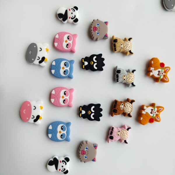 Wholesale 10PCS Cartoon Love Piggy Silicone Beads