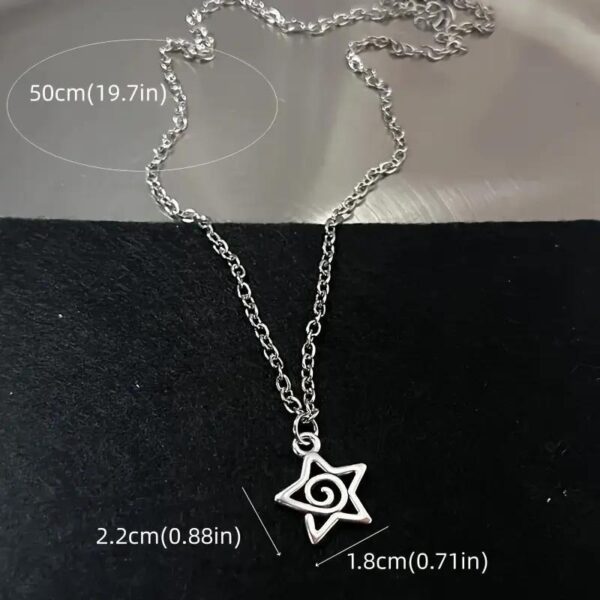 Wholesale Gothic alloy pendant heart-shaped punk necklace