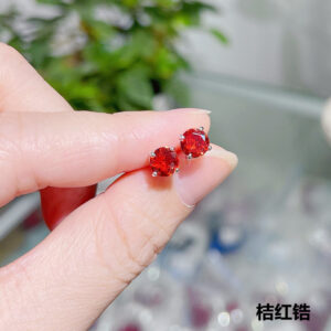 Orange zirconium 6MM twelve