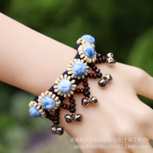 No. 18 details with beads and bells randomly