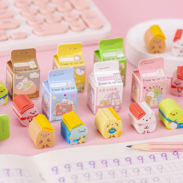 Wholesale Cute Tuanzi Blind Box Eraser School Supplies