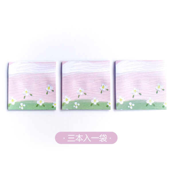 O1CN01PIPWCp1ygyQ4M7UWk_1718166609-0-cib Wholesale Creative Scenery Post-it Notes for Students Cute Carry-on
