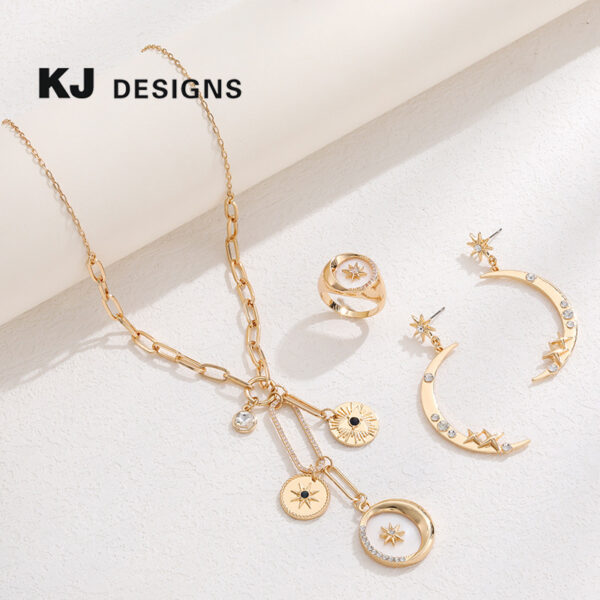 Wholesale Star Moon Jewelry Set