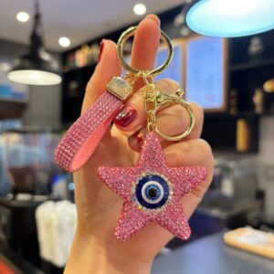 Fully Diamond Starry Evil Eye (Pink) / 5.1*5.1