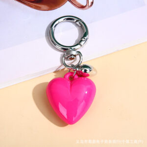 Rose red big heart + small heart + circle