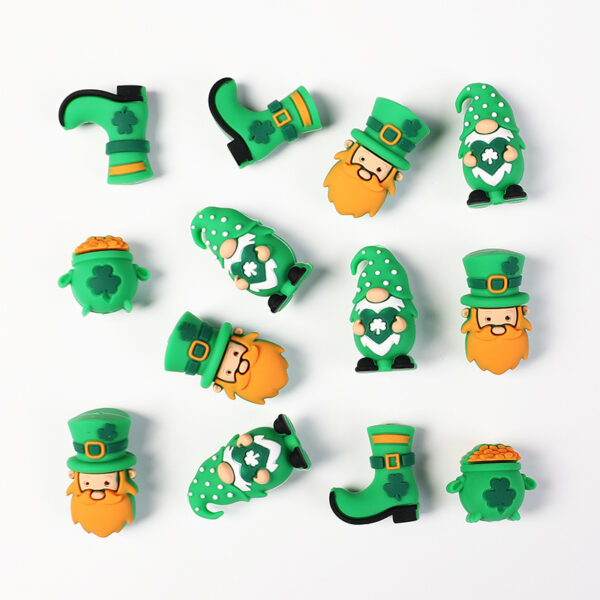 Wholesale St. Patrick's Day green shamrock 3D