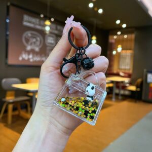 Black hardware [Platinum Bag] Black Gold Panda / Quantity 1 is 1