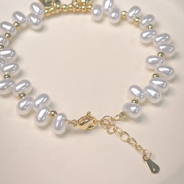 Wholesale Lucky Square Brand Heart Bracelet