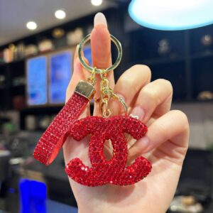 Chanel with full diamonds (red) / 4.2*5.4
