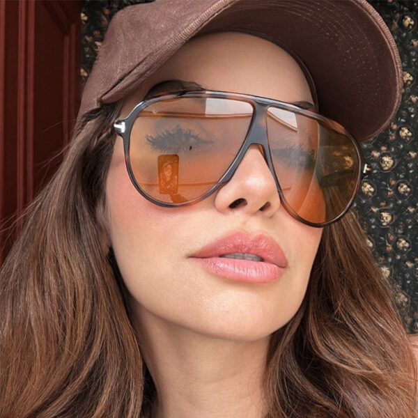 Wholesale Big frame street photography sun shading sunglasses