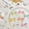 Wholesale Bow Plastic Beads Hair Aessories Mobile Phone Beads