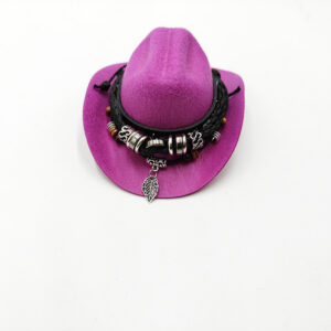 Purple cowboy hat leaf style / L code