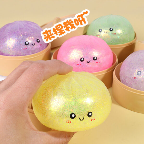 O1CN01PVeODR1LuTNlAOThY_2210991701359-0-cib 创意减压假包子解压神器表情大包子捏捏乐仿真包子慢回弹减压玩具