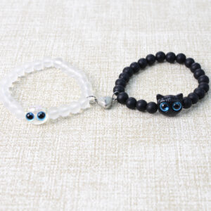 Cat with blue eyes#Style 2 (luminous style) (one pair)