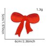 Wholesale Pink diverse bow embroidery DIY Patches