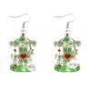 Wholesale Crystal Carousel Valentine's Day Acrylic Earrings