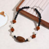 O1CN01PbI0251VD60Rcus0g_2466522618-0-cib Wholesale Elliptical beaded geometric acrylic necklace