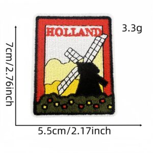 Cartoon cloth stickers 24#