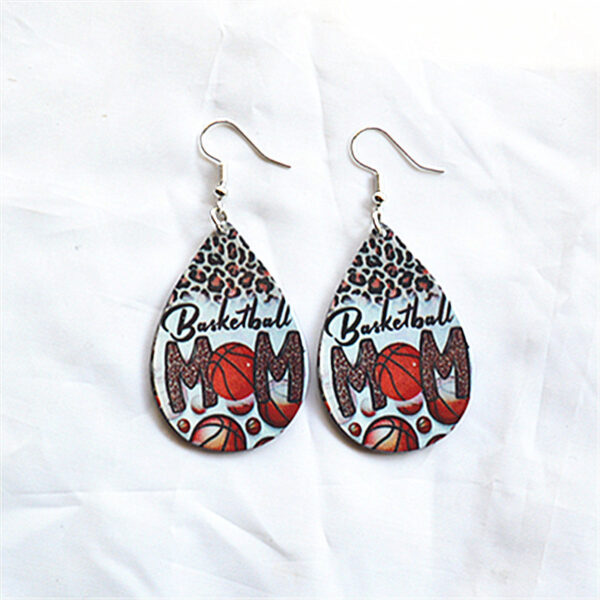 O1CN01Pg9cxi1MXrMM67Fmj_3284551445-0-cib Wholesale Mother's Day Earrings Creative Dog Mom Water Drop Shape Acrylic Earrings