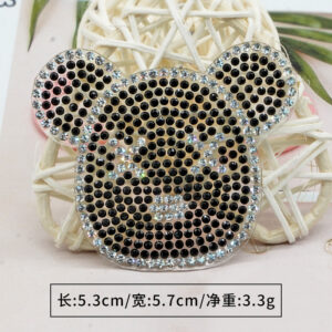 5.3cm * 5.7cm bear head