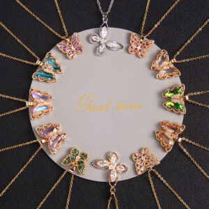Wholesale Butterfly Necklace All-match Mori Niche Design Pendant
