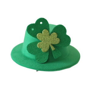 New green hat green clover / Bottom diameter 13.5 * cap height 5cm