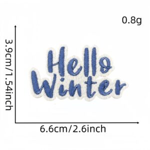 Winter cartoon cloth sticker 8 #