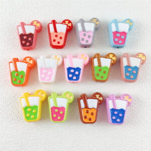 Randomly mixed colors / 22*26mm*3.0 hole