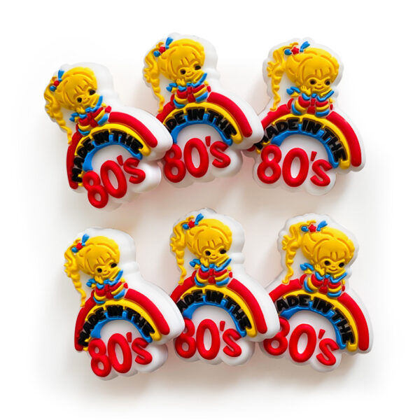 Wholesale Colorful Cartoon 80 Girl Focal Beads