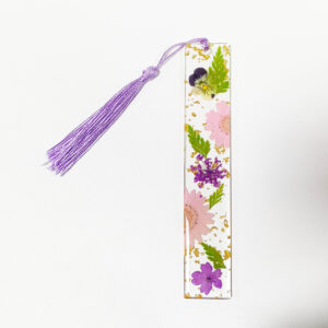 Dried flower bookmark 15