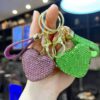 Wholesale Heart-shaped Keychain Full of Love and Diamonds