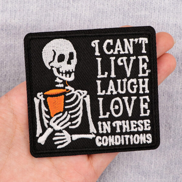 Wholesale Quotation Embroidered Cloth Sticker Letter Patch Clothing OLY Exclusive