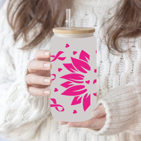 O1CN01PqFlZi2HYi38du8XT_1575589163-0-cib Wholesale Pink Cartoon Cute Anti-Cancer Theme 16oz Cup UV DTF Wraps